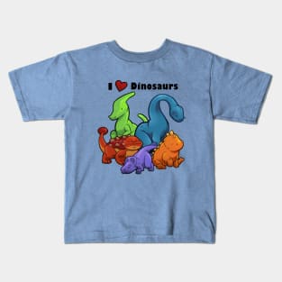 I ♥ Dinosaurs Kids T-Shirt